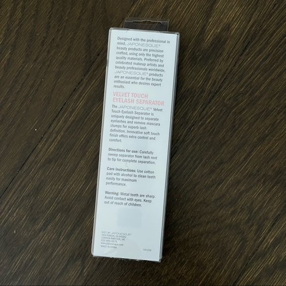 BNIB Japonesque Velvet Touch Eyelash Separator - Picture 3 of 5